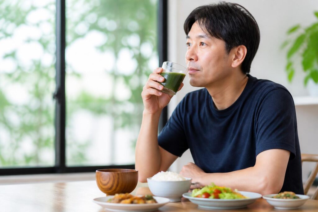 40代の中性脂肪に青汁は効果あるか？