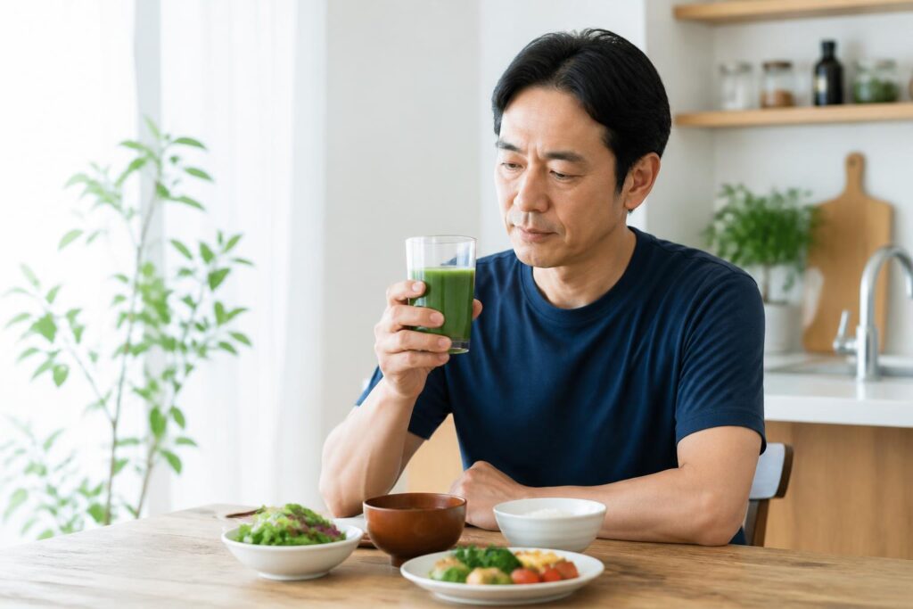 青汁を3ヶ月続けた40代の人に見られる変化とは？