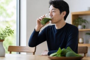 青汁は健康診断の結果に影響することがある？