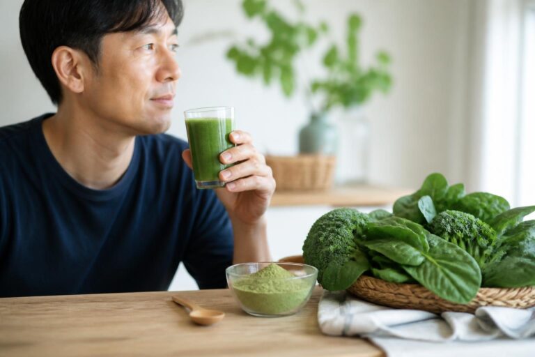 青汁は血圧が高い人でも夜に飲んでいい？
