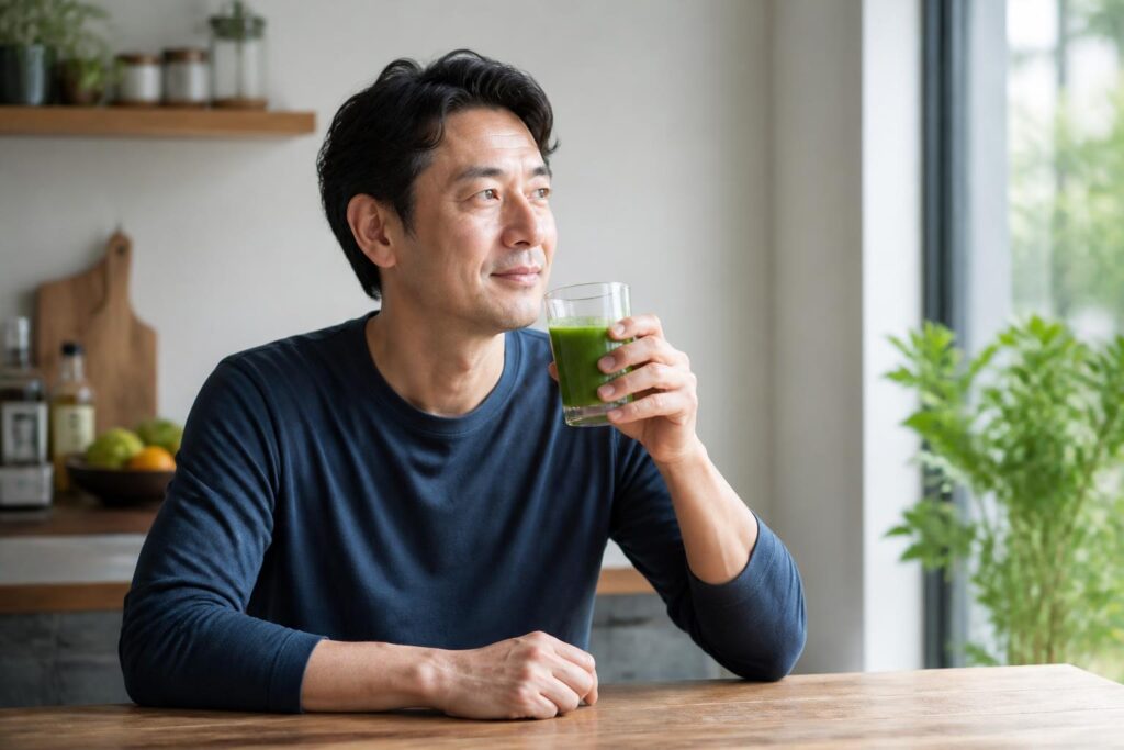 青汁は高血圧の水分補給に適している？