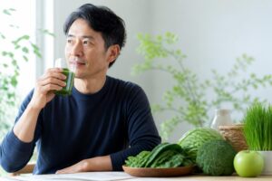 青汁は血圧が高い人の朝食に適している？